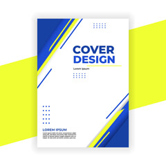 Modern Abstract Geometric Business Cover Page Design