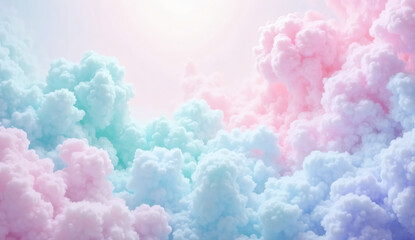 fondo cautivador con tonos pastel, donde los efectos de teñido moderno crean un espectáculo visual vibrante y etéreo. 