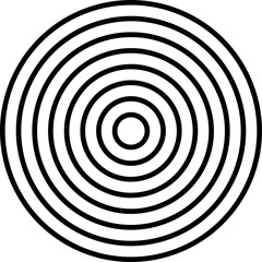 Dynamic lines and circles. Technology concept