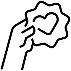 empathy  icon for Self improvement, business, website, application, printing, document, poster design, etc