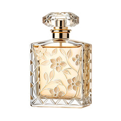 perfume bottle isolated on white