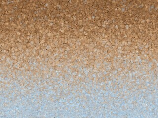 Gradient background with a textured effect in brown and light blue hues.