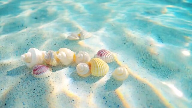 seashell on the beach