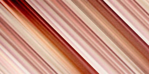 Abstract background with diagonal gradient stripes in warm tones of red, orange, brown, and beige. Smooth blended lines create a modern, elegant, and dynamic texture, 