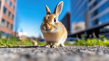 rabbits in stockholm city