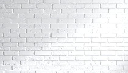 Obraz premium White brick wall texture