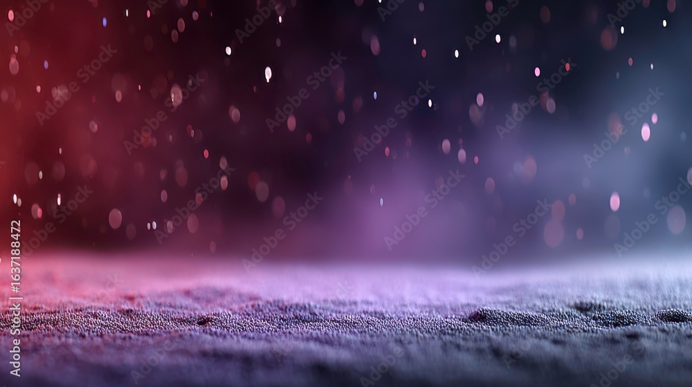 Poster colorful bokeh lights with vibrant hues creating a magical atmosphere in a blurred background for fe