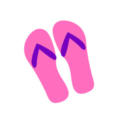 ビーチサンダルイラスト 夏の海やリゾートにぴったりのデザイン