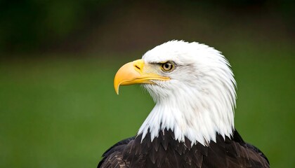 Fototapeta premium Close-up profile of an eagle