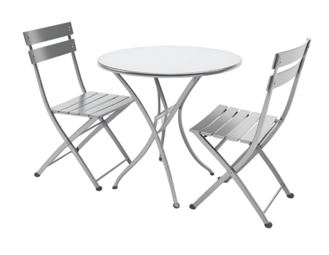 two chairs isolated on white