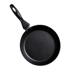 Non-stick frying pan isolated on transparent background