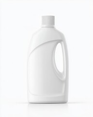 White plastic detergent bottle (1)