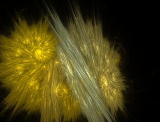 Imaginatory fractal abstract background Image