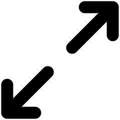 maximize icon arrow, business, website, application, printing, document, poster design, etc