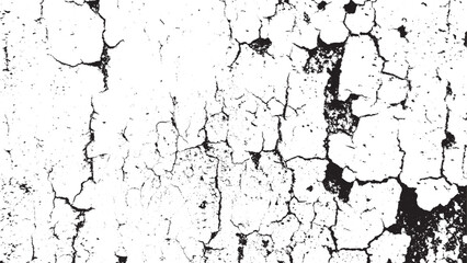Abstract Grunge Distress Overlay Texture Black White
