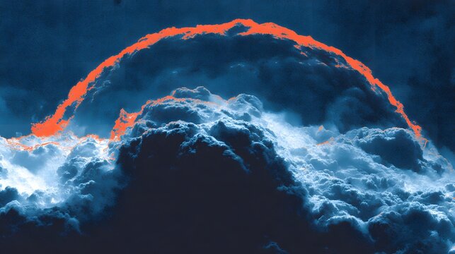 Dramatic cloudscapes with vibrant color highlights.