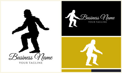 Bigfoot Logo Design Variations. (4)