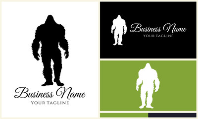 Bigfoot Logo Design Variations. (11)