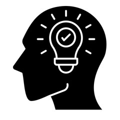 Smart Idea  Icon Element For Design