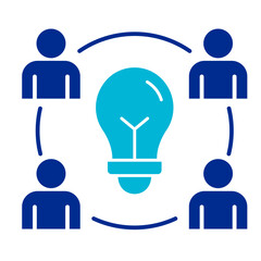 Co-Creation  Icon Element For Design