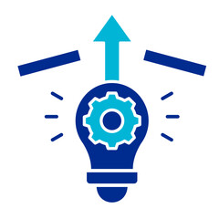 Breakthrough Idea  Icon Element For Design