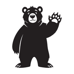 bear vector illustration