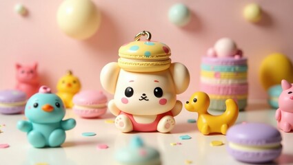 easter bunny and easter eggs