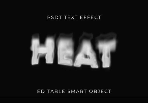 Smoke Blurry Vapor Text Effect