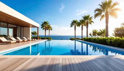 Fototapeta premium resort pool