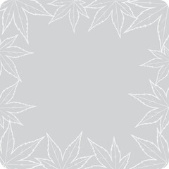 Obraz premium 단풍 사각 배경