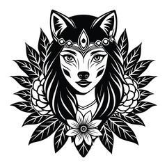 Fototapeta premium Native American svg