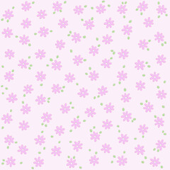vintage little floral seamless pattern . cozy and minimal style