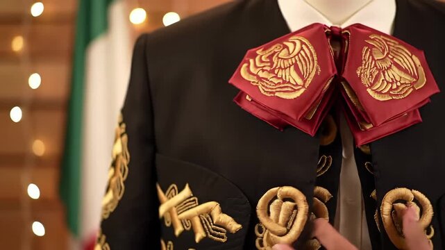 Mexican Charro Suit Traditional Attire Cultural Heritage Independence Day
