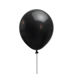 black balloon PNG