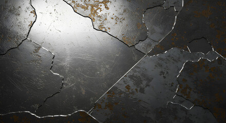 Dark grunge metal texture background