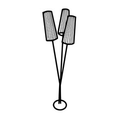 stylish home lighting fixture drawing