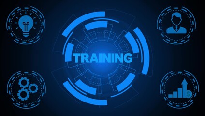 Business, Technology, Internet and network concept. Coaching mentoring education business training development E-learning concept. - Powered by Adobe