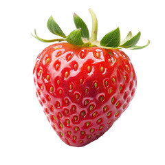 Close-up of a single, ripe strawberry (21)