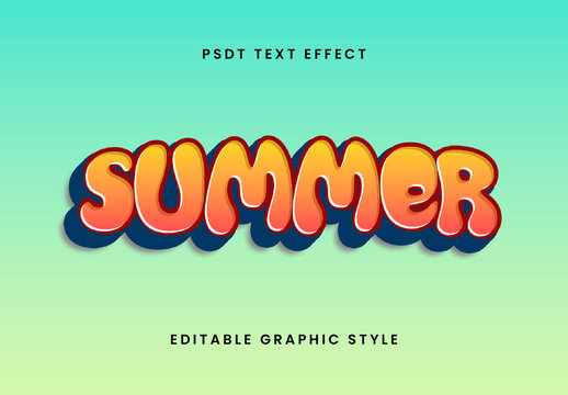 Summer Playful Text Effect