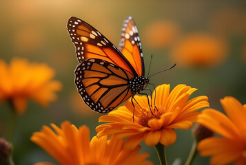 Fototapeta premium Butterfly Nectar