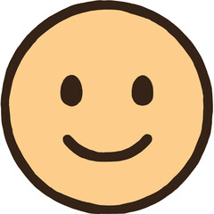 vector illustration of a smile