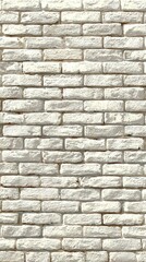 Obraz premium Whitewashed brick wall texture, seamless pattern