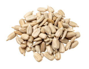 Raw Sunflower Seeds Pile Ready for Cooking or Snacking