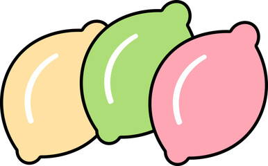 추석 송편 일러스트