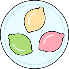 추석 송편 일러스트