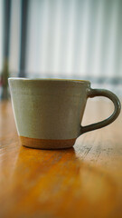 Cup of tea on the table