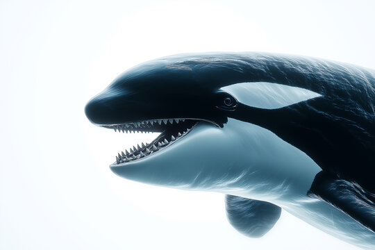 Orca, dolphin, sea, animal, fish, ocean, whale, mammal, water, vector, blue, shark, illustration, underwater, marine, orca, fin, isolated, swimming, life, killer, white, cartoon, wildlife, nature,