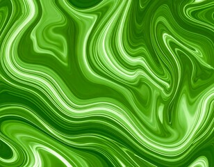 Abstract green swirls, varying shades and intensities create a fluid, dynamic pattern