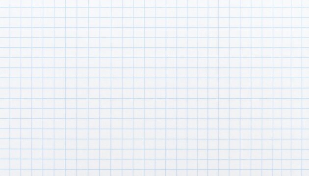 Clean Simple Square Graph Paper Seamless Pattern Education Background