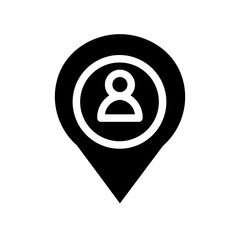 location glyph icon